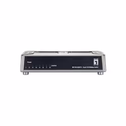 LevelOne FSW-0808TX switch di rete Non gestito Fast Ethernet (10/100) Grigio - Vista aggiuntiva 5