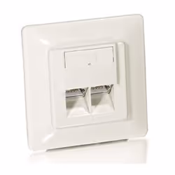 Equip 125721, RJ-45, 5e, Bianco, Plastica, 80 mm, 39 mm