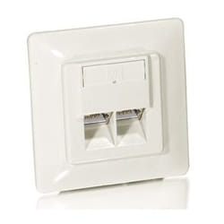 Equip 125721 presa energia RJ-45 Bianco