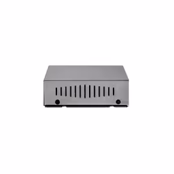 LevelOne FSW-0513 switch di rete Fast Ethernet (10/100) Supporto Power over Ethernet (PoE) Nero, Grigio - Vista aggiuntiva 4