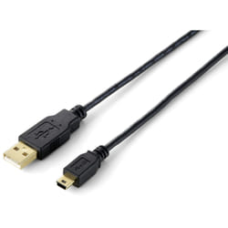 Equip 128225 cavo USB USB 2.0 3 m USB A Mini-USB B Nero