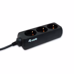 Equip 333280, 1,1 m, Tipo F, Nero, CE, 3 presa(e) AC, 220 - 240 V