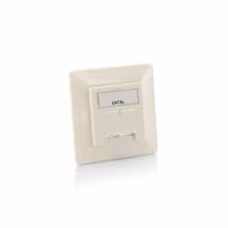 Equip 125772, RJ-45, 6a, Bianco, 80 mm, 38,2 mm, 80 mm