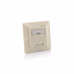 Equip 125775, RJ-45, 6a, Bianco, Policarbonato (PC), -10 - 60 °C, 80 mm