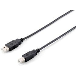 Equip 128861 cavo USB USB 2.0 3 m USB A USB B Nero