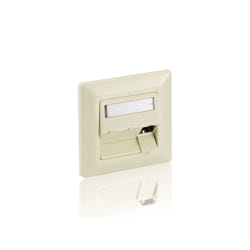 Equip 761304 Placca copripresa e copri interruttori Bianco