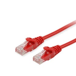 Equip 625423 cavo di rete Rosso 0,25 m Cat6 U/UTP (UTP)