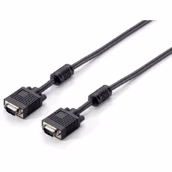 Equip 118813, 8 m, VGA (D-Sub), VGA (D-Sub), Maschio, Maschio, Nero
