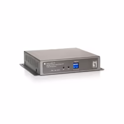 LevelOne HVE-6601R, 1920 x 1080 Pixel, Ricevitore AV, Grigio, HDCP
