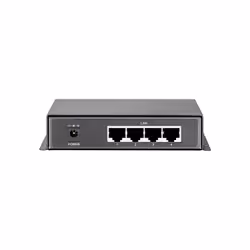 LevelOne GEP-0521 switch di rete Non gestito Gigabit Ethernet (10/100/1000) Supporto Power over Ethernet (PoE) Grigio - Vista aggiuntiva 4