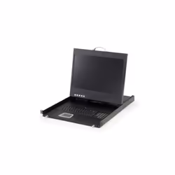 LevelOne KVM-8901US, 48,3 cm (19"), 1440 x 900 Pixel, TFT, 250 cd/m², 500:1, 85°