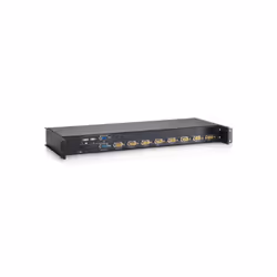 LevelOne KCM-0832, Montaggio rack, Nero