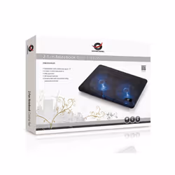 Conceptronic CNBCOOLPAD2F base di raffreddamento per laptop 39,6 cm (15.6") Nero - Vista aggiuntiva 4