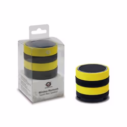 Conceptronic CSPKBTSBY altoparlante portatile e per feste Nero, Giallo 3 W