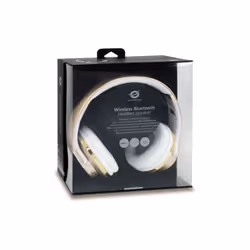 Conceptronic CHSPBTNFCSPKG cuffia e auricolare Con cavo e senza cavo A Padiglione Musica e Chiamate Micro-USB Bluetooth Oro, Bianco - Vista aggiuntiva 5