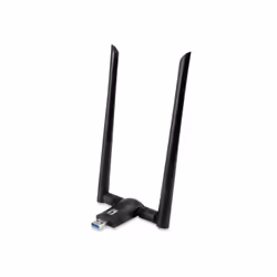 LevelOne WUA-1810E, Wireless, USB, WLAN, Wi-Fi 5 (802.11ac), 867 Mbit/s, Nero