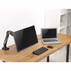 Equip 650120 Supporti a parete per TV 81,3 cm (32") Scrivania Nero - Vista aggiuntiva 4