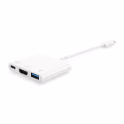 Equip 133461, USB 3.2 Gen 1 (3.1 Gen 1) Type-C, Bianco, HDMI, USB 3.2 Gen 1 (3.1 Gen 1) Type-A, USB 3.2 Gen 1 (3.1 Gen 1) Typ ...