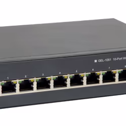 LevelOne GEP-1051 switch di rete Gestito L2/L3/L4 Gigabit Ethernet (10/100/1000) Supporto Power over Ethernet (PoE) Nero - Vista aggiuntiva 4