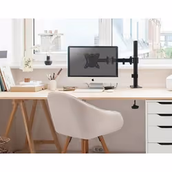 Equip 650151 Supporti a parete per TV 27" Scrivania Nero - Vista aggiuntiva 4