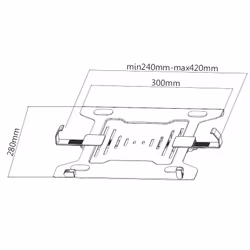 Equip Supporto per computer portatile per 10"-15,6” - Vista aggiuntiva 8