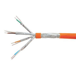 Equip 187321 cavo di rete Arancione 100 m Cat7 S/FTP (S-STP)