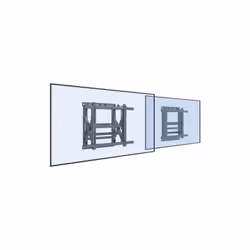 Equip 650325 Supporto per display espositivi 55" Nero - Vista aggiuntiva 8