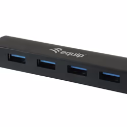 Equip 128953 hub di interfaccia USB 3.2 Gen 1 (3.1 Gen 1) Type-A 5000 Mbit/s Nero - Vista aggiuntiva 4