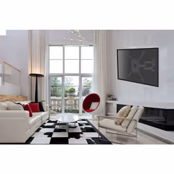 Equip 650407 Supporto TV a parete 55" Nero - Vista aggiuntiva 5