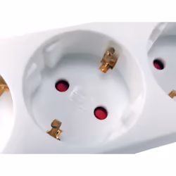 Equip 245554 prolunghe e multiple 1,8 m 5 presa(e) AC Interno Bianco