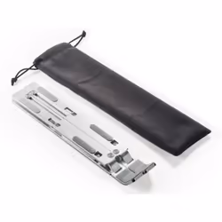 Conceptronic ERGO Foldable Aluminum Laptop Supporto per computer portatile Alluminio 39,6 cm (15.6") - Vista aggiuntiva 4