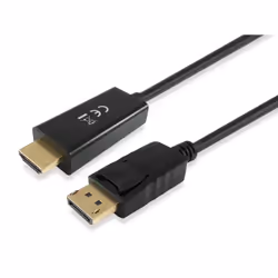Equip 119392, 5 m, DisplayPort, HDMI, Maschio, Maschio, Dritto