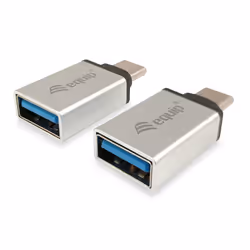 Equip 133473, USB Type C, USB Type A, Argento
