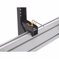 Equip 650373 Supporto TV a parete 55" Nero, Argento - Vista aggiuntiva 4