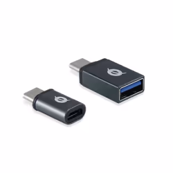 Conceptronic DONN04G, USB 3.1 Gen 1 Type-C, USB 2.0 Type-C, USB 3.1 Gen 1 Type-A, USB 2.0 Micro, Nero