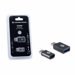 Conceptronic DONN04G adattatore per inversione del genere dei cavi USB 3.1 Gen 1 Type-C, USB 2.0 Type-C USB 3.1 Gen 1 Type-A, USB 2.0 Micro Nero - Vista aggiuntiva 4