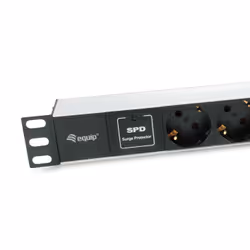 Equip 333315 unità di distribuzione dell'energia (PDU) 7 presa(e) AC 1U Nero, Argento - Vista aggiuntiva 4