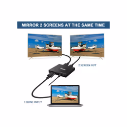 Equip 332715 ripartitore video HDMI 2x HDMI - Vista aggiuntiva 4