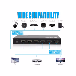 Equip 332726 conmutador de vídeo HDMI - Vista aggiuntiva 3