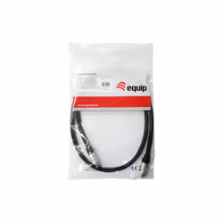 Equip 119382 cavo HDMI 3 m HDMI tipo A (Standard) Nero, Argento