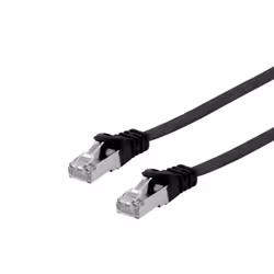 Equip 607694, 5 m, Cat6a, U/FTP (STP), RJ-45, RJ-45, Nero