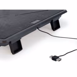 Conceptronic THANA05B base di raffreddamento per laptop 15.6" Nero - Vista aggiuntiva 4