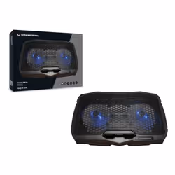 Conceptronic THANA07B base di raffreddamento per laptop 17" Nero - Vista aggiuntiva 4