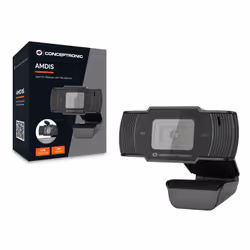 Conceptronic AMDIS05B webcam 1280 x 720 Pixel USB 2.0 Nero - Vista aggiuntiva 4