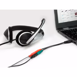 Equip 147943 cavo audio 1,5 m 2 x 3.5mm 3.5mm Nero - Vista aggiuntiva 5