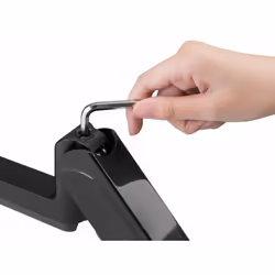 Equip 650133 Supporti a parete per TV 32" Scrivania Nero - Vista aggiuntiva 4