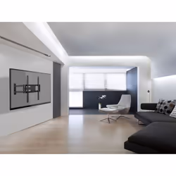 Equip 650341 Supporto TV a parete 55" Nero - Vista aggiuntiva 5