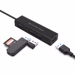 Conceptronic HUBBIES07B hub di interfaccia USB 3.2 Gen 1 (3.1 Gen 1) Type-C 5000 Mbit/s Nero - Vista aggiuntiva 4