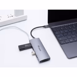 Equip Adattatore multifunzione USB-C 7 in 1, HDMI, USB 3.0, TF/MICRO SD, 60W USB PD - Vista aggiuntiva 6