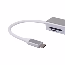 Equip 133480 replicatore di porte e docking station per laptop USB 3.2 Gen 1 (3.1 Gen 1) Type-C Argento - Vista aggiuntiva 4